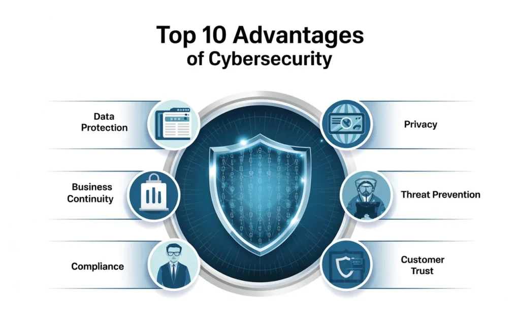 Top 10 Advantages of Cybersecurity